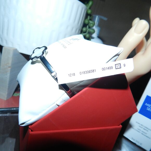 Atterri Sterling Silver & Gold Clover Mother of Pearl Hinged Bracelet🆕 📦🏃🏻💨 - Picture 10 of 16